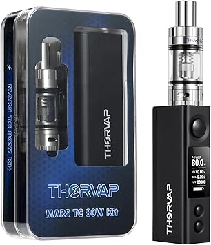 Cigarrillo Electronico, THORVAP® 80W BOX MOD Vaping Kit| Tanque de Relleno a Tope|
