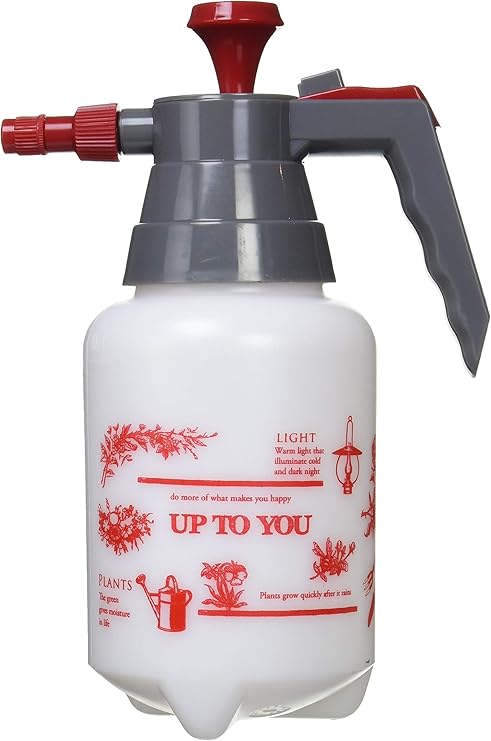 Amazon Co Jp Spice Of Life スパイス 霧吹き ポンプ式圧縮スプレー 噴霧器 レッド グレー 1l ガーデニング ミスト 園芸 水やり 葉水 Sxgr1010rd ホーム キッチン