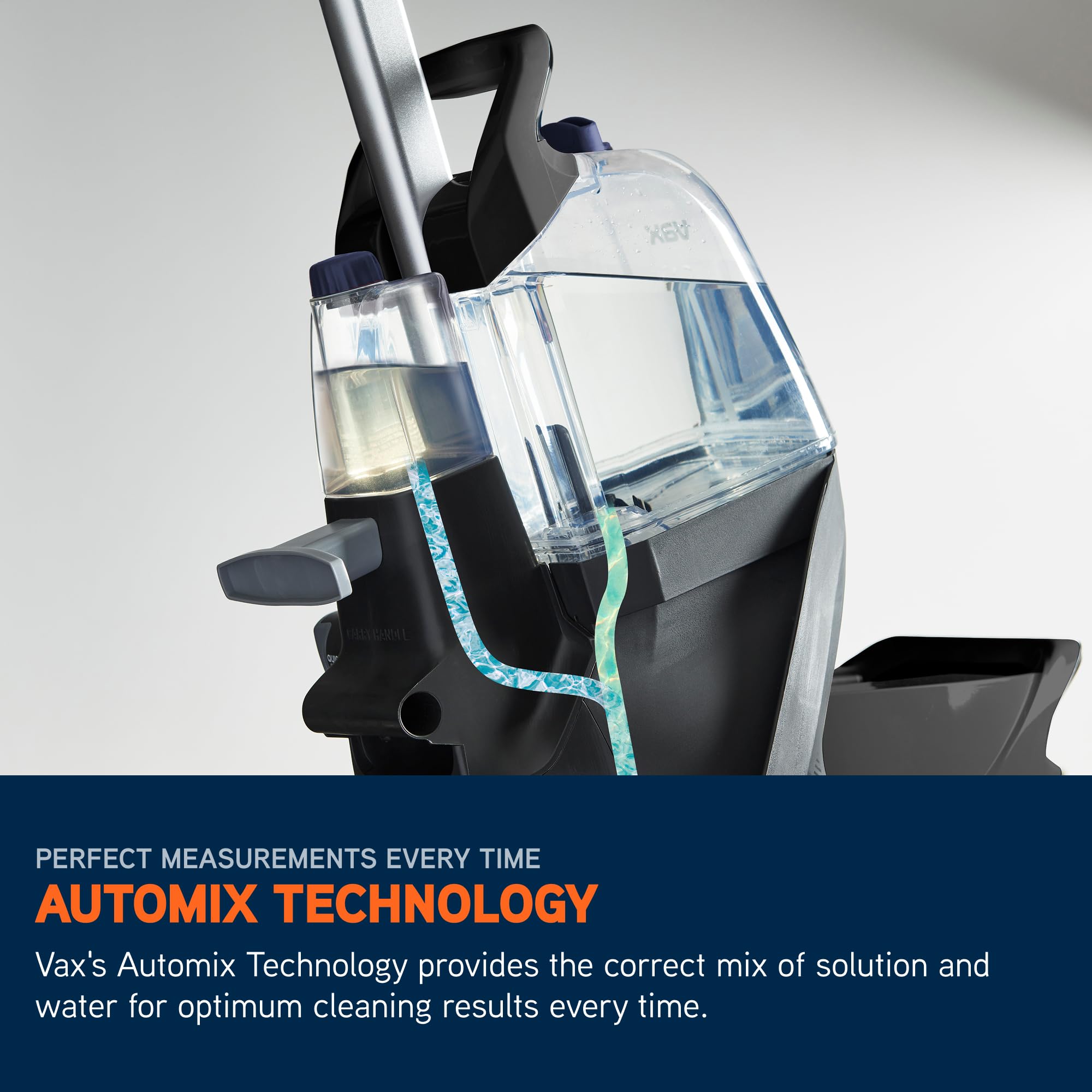 Vax SpinScrub Power Plus Carpet Cleaner Machine, Rug, Upholstery, Car, Stair Upright Shampooer Washer. Handheld Spot Cleaning, SpinScrub and Wash Tool, Solution, 1200W, Grey/Navy Blue, CDCW-SSXA