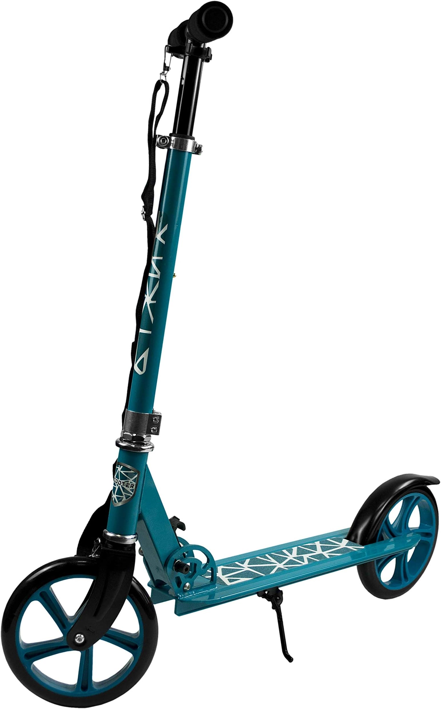 Profiseller CHICCOT City Scooter Big wheels - BigWheel - 20.5 cm Folding With Height Adjustment And Carrying Strap