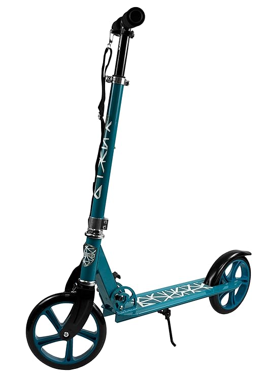 Profiseller CHICCOT City Scooter Große Räder - Big Wheel 8' - 20,5 cm Klappbarer mit höhenverstellbar und Tragegurt