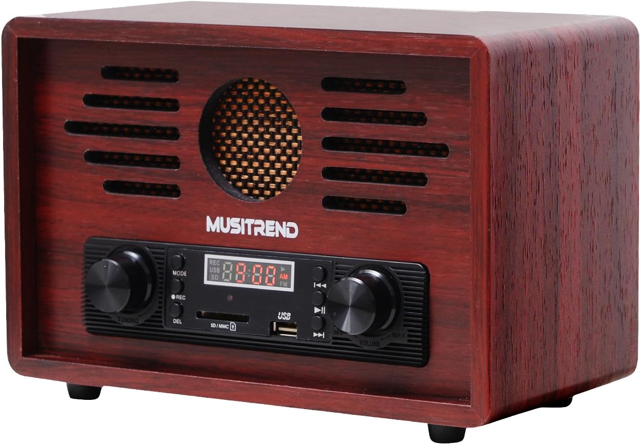 MUSITREND Nostalgia Retro Radio MP3 Player, AM Amazon.co.uk Electronics