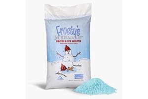 Snow Joe Exclusive Frosty's Nightmare Ice and Snow Salt Melt Blend Bag, 40 Pounds, White, AZ-FN-40