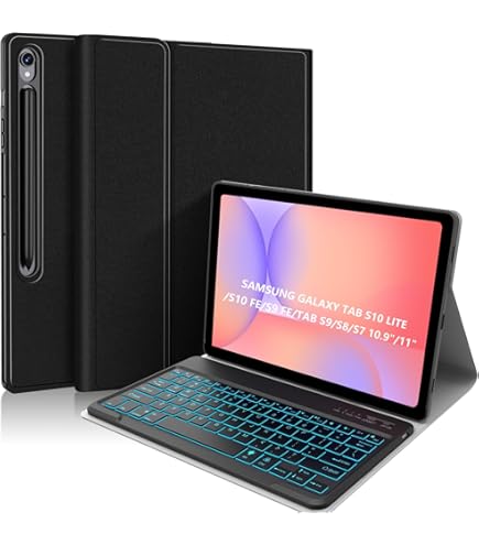 Amazon.com: Samsung Book Slim Keyboard Cover for Galaxy Tab