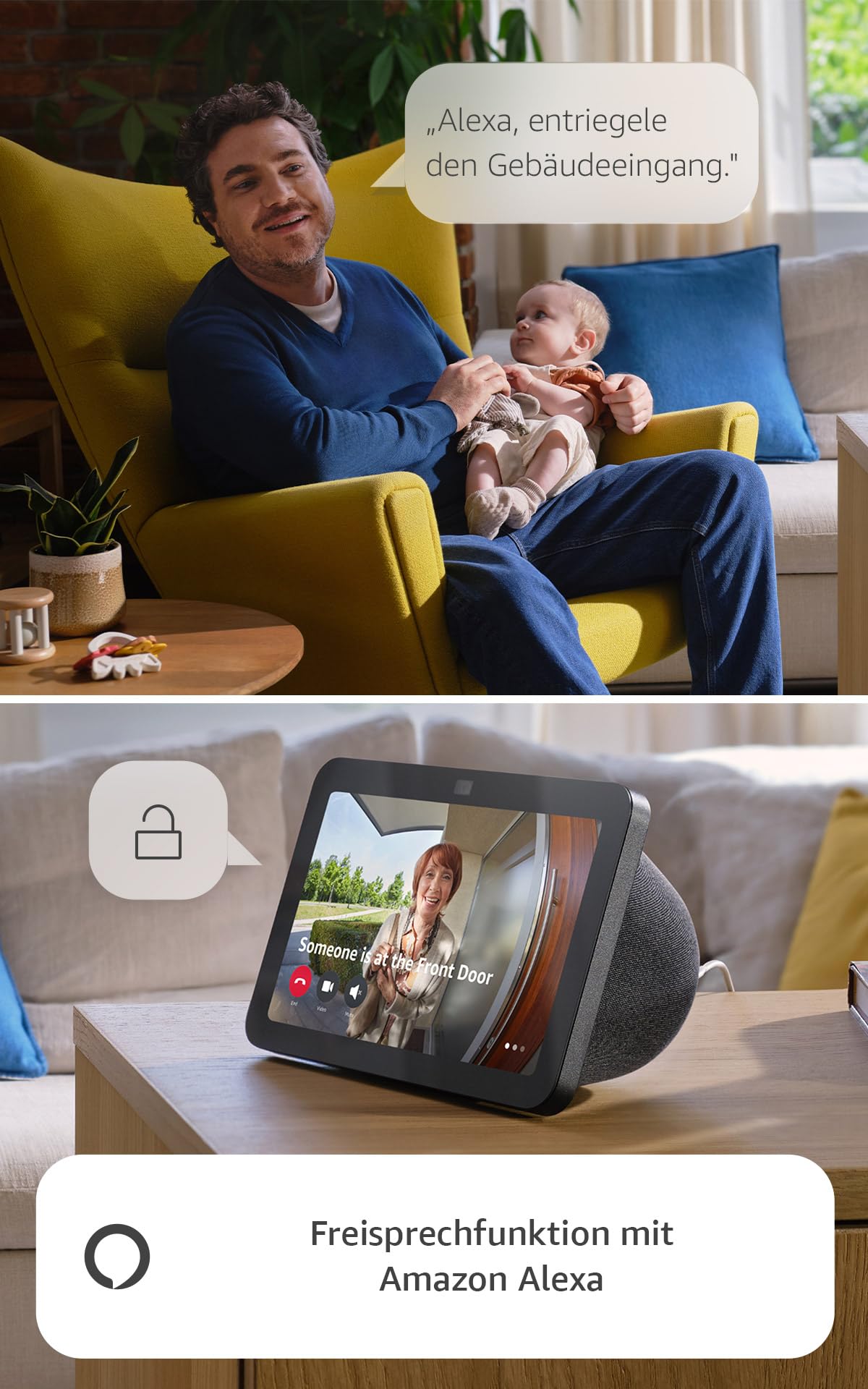 Ring Intercom Video (neueste Generation) | Mach deine Gegensprechanlage intelligenter | Video-Streaming, virtuelle Schlüssel und Fernzugriff | Zur Selbstinstallation 5