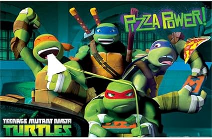 Amazon Com Teenage Mutant Ninja Turtles Character Party Game