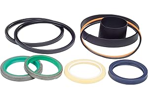 KIT KING USA Kit King - Case 1542919C4 / Case 1542919C2 / Case G110583 Aftermarket Hydraulic Cylinder Seal Kit, 580K, 580SK, 580SL, 580SL Construction King, 580SM, Backhoe Boom