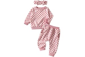 Bellcoco Baby Girl Clothes 0-24 Months Long Sleeve Sweatshirt Tops Pockets Pants Outfits Toddler Clothes Set