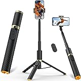 62" Phone Tripod & Selfie Stick, Tripod for iPhone