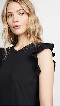 sundry ruffle midi dress