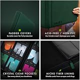 Vault X 9 Pocket Zip Trading Card Binder 360 Cards Exo-Tec Green view 6