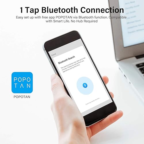 Aoycocr Bluetooth WiFi Smart Plug Smart Outlets Work with Alexa