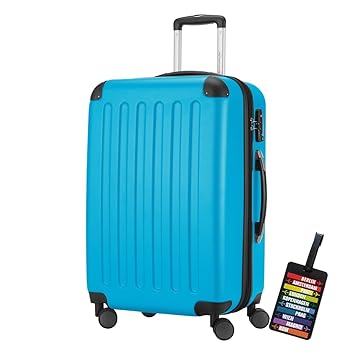 HAUPTSTADTKOFFER® Hartschalen Koffer SPREE 1203 · NEU 4 Doppel-Rollen · MATT · TSA Zahlenschloss · + KOFFERANHÄNGER (82 Liter