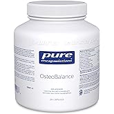 Pure Encapsulations - OsteoBalance - Hypoallergenic Supplement to support Calcium Absorption and Enhance Healthy Bone Mineral