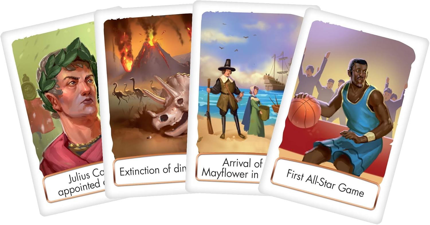 Asmodee Timeline Events Eco Blister Card Game BigaMart