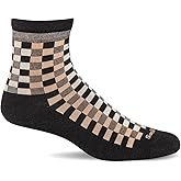 Sockwell Women's Gingham Quarter Sock
