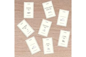 TrendPlain 8 Sketch Stickers for Oil Dispenser (Waterproof)