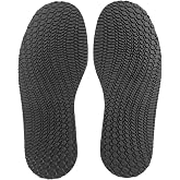 Shoe Sole Repair Rubber Anti-Slip Soles, Boot Sole Replacement 4mm Thick, Cut to Size (1 Pair)