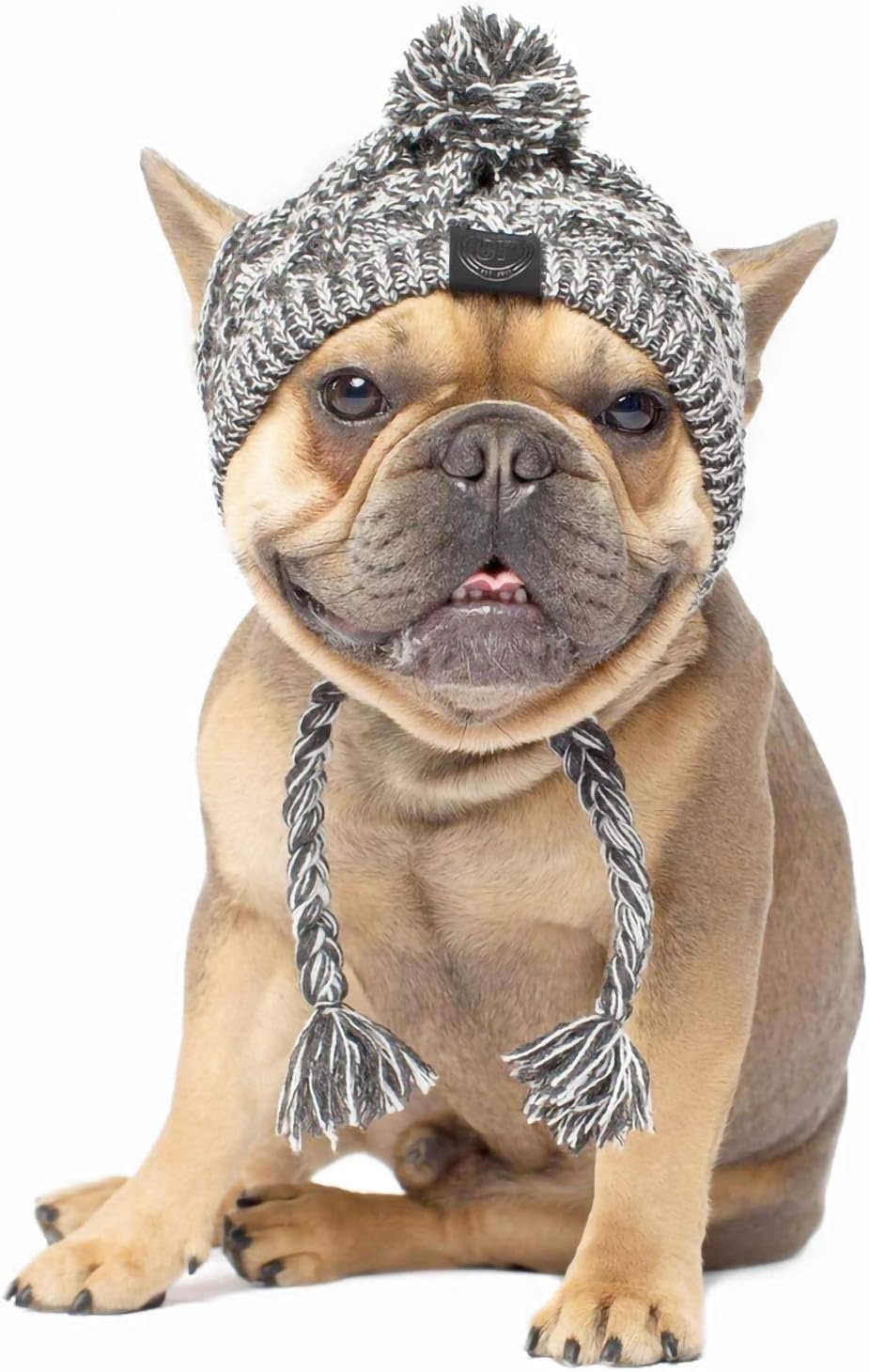 Warm Pet Dog Knitted Hat, Dog Hats for Small Dogs, Warm Winter Dog Hat Knit Snood Headwear for Pets, Pet Christmas Winter Warm Caps (M) : Kitchen & Dining