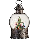 Christmas The Nutcracker Snow Globe Lantern for Christmas Decorations, with Music and Lighting Features,USB or Battery Operated