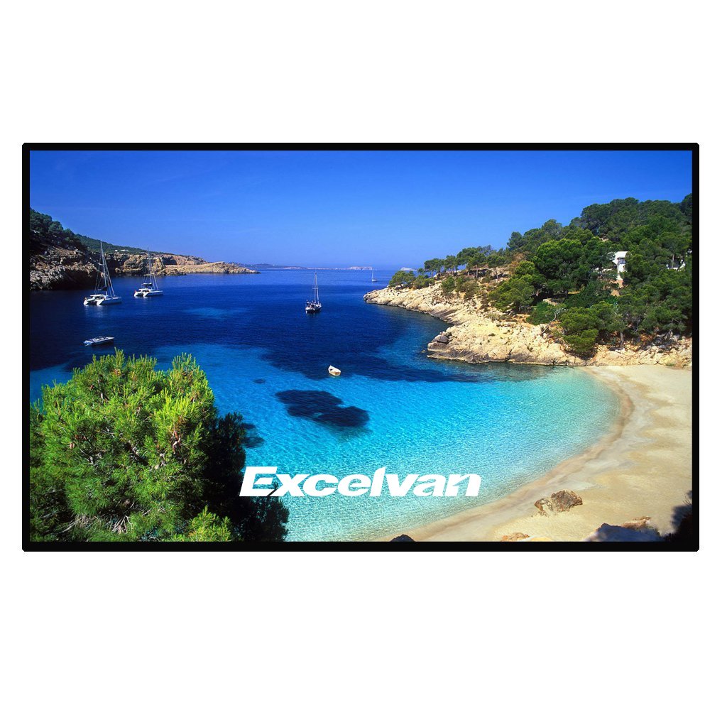 Excelvan Pantalla para Proyector Pantalla de Proyección Plegable x cm :