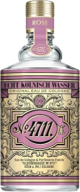 4711 Floral Rose Eau de Cologne 100ml Women Brand Rose Scent 4711
