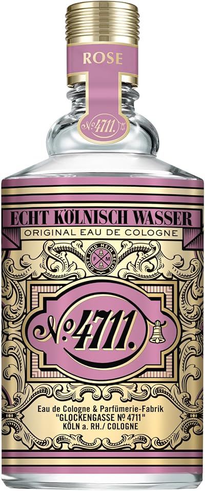 4711 Floral Rose Eau de Cologne 100ml Women Brand Rose Scent 4711