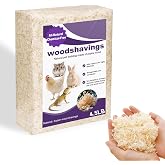 Natural Aspen Shavings Pet Bedding, 4.5 lb,for Small Animals | Low-dust, ultra-absorbent aspen bedding with no added chemicals for hamsters, rabbits, gerbils and small pets.