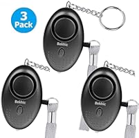 dabige 3Pack (Upgraded Version) Personal Alarm for Women 140DB Emergency Self-Defense Security Alarm Keychain with LED...