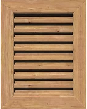 Ekena Millwork Gvwve12x1801sfuwr Gable Vents 17 W X 23 H Rough