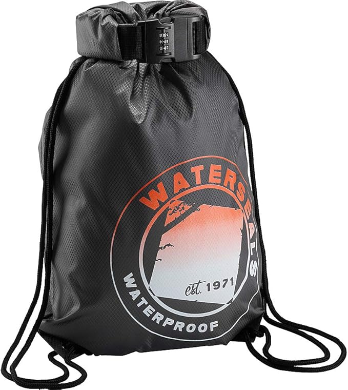 WaterSeals Cinch Drawstring BackPack Women & Men AntiTheft Combination