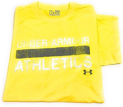under armour yellow t shirt