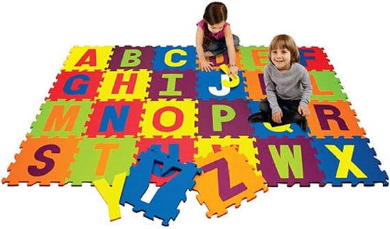 Montez Eva 26 Alphabet Floor Puzzle Play Mat Set ( 29cm x 29cm)