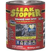 Leak Stopper Rubber Flexx Liquid Rubber Coating - Seal &amp; Waterproof Protection &ndash; for Boats, Roof, Tents, Machinery, Buildings, Interior, Exterior &ndash; 1 Quart Black