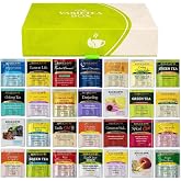 Bigelow Tea Sampler Assortment Variety Pack 48 Count - 24 Flavors - Perfect For Tea Lovers - With Gift Box