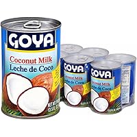 Goya Foods Coconut Milk, 13.5 Ounce (Pack of 6)