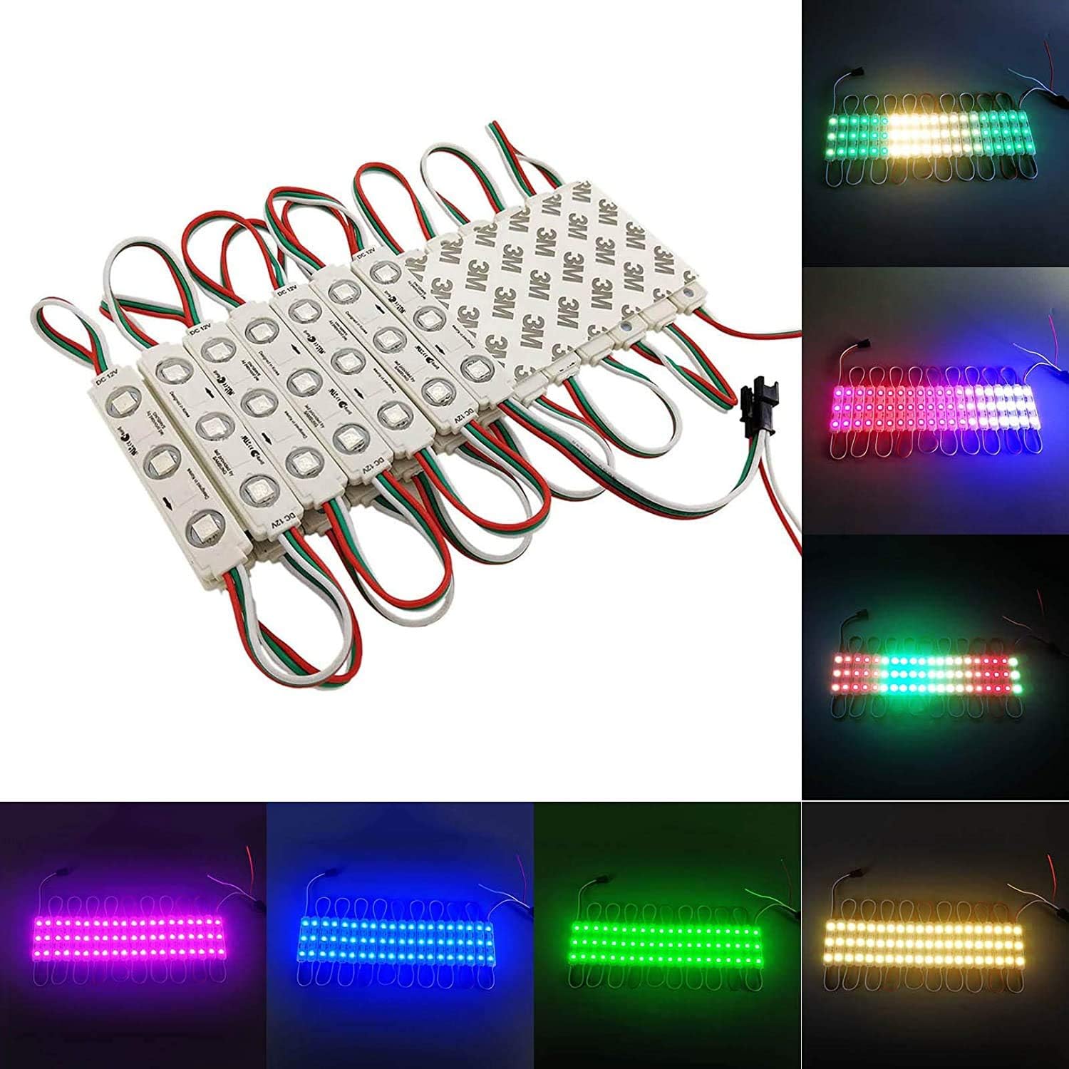YUNBO WS2811 RGB LED Module Light 100Pcs - Image 4