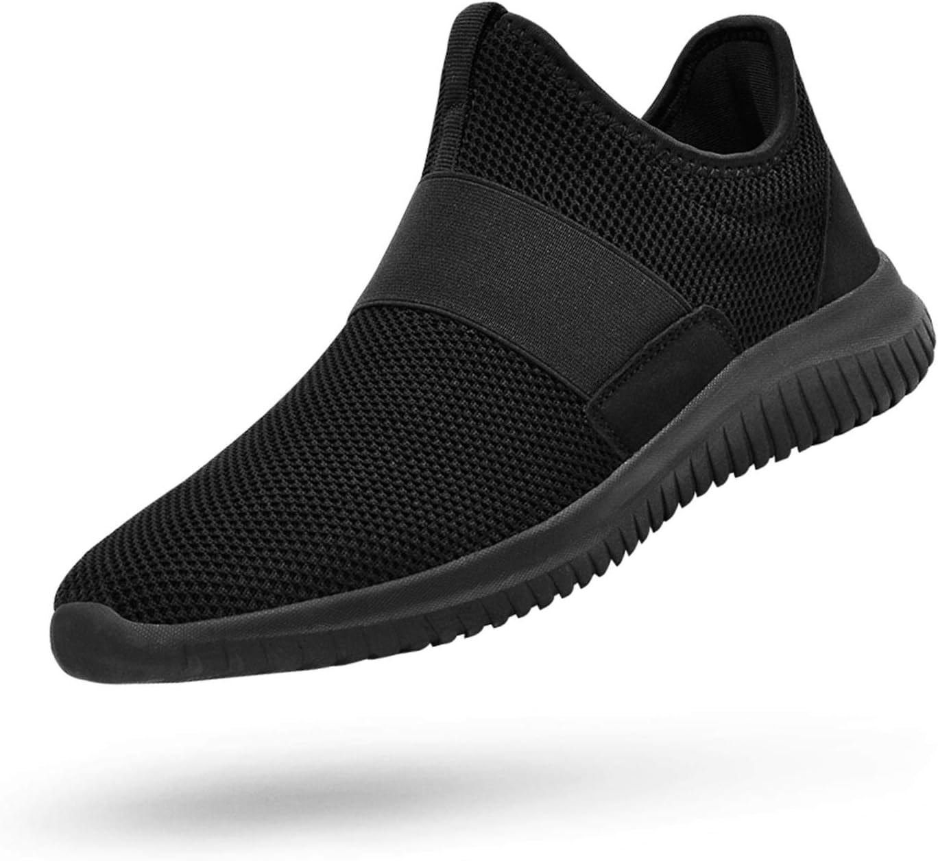 Mens Sneakers Slip-on Lightweight Athletic Running Walking Gym Shoes