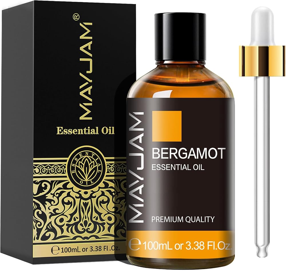 MAYJAM Bergamot Essential Oils 100ML for Diffuser Humidifier DIY Home Office