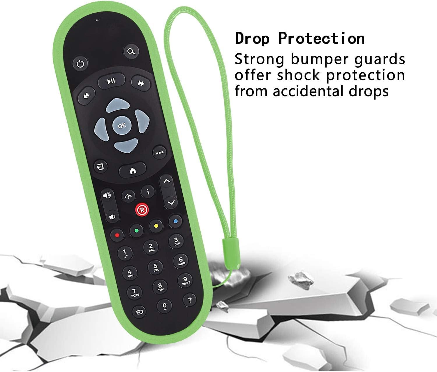 Remote Cover Case Fit for Sky Glass/Stream TV Remote, Also for Sky Q Touch and Non-Touch Remote Control, Anti-Slip - Image 5