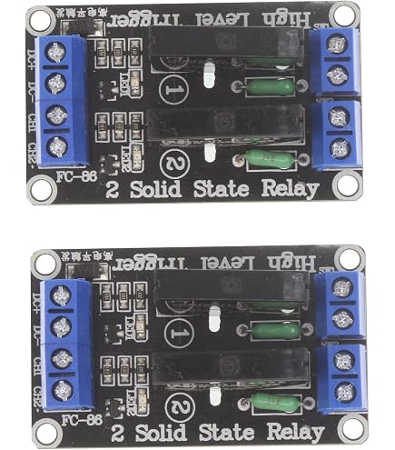 Module Relais SSR 4 Voies 5V Bas Niveau - Semi-conducteurs DollaTek