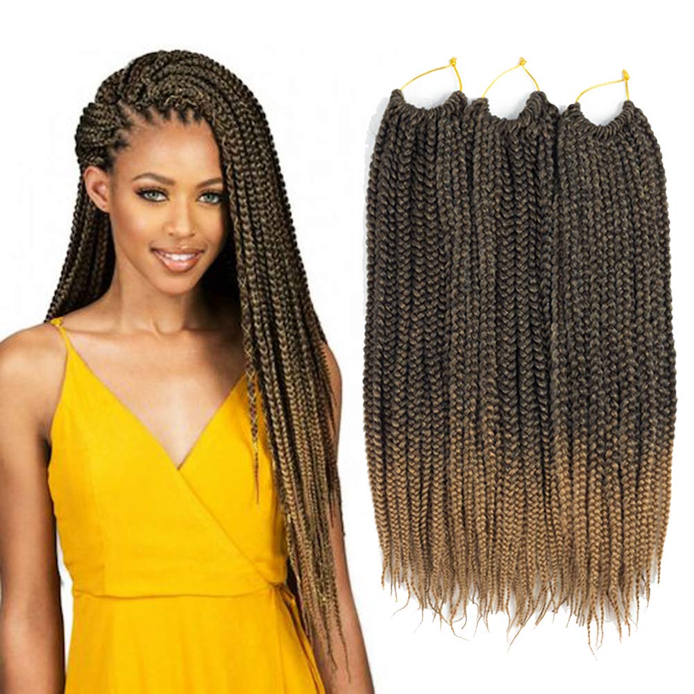 Buy Vrhot 6packs 18 Box Braids Crochet Hair Small Synthetic Hair