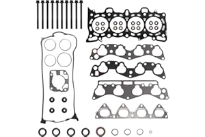 Riyhch HS9915PT-1 Head Gasket Set with Head Bolts Fit for Honda Civic 1996 1997 1998 1999 2000 1.6L SOHC L4 16V CX DX LX EX HX GX Replacement for HS9915PT-1 HS54234