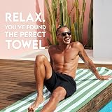 Dock & Bay Beach Towel Cabana Cayman Khaki XL 200x90cm Quick Dry Sand Free view 2