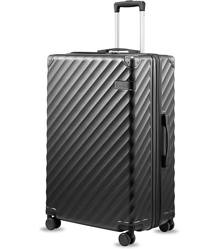 Amazon.com: BIBILAB(ビビラボ) Unisex Adult Slim Suitcase, Black