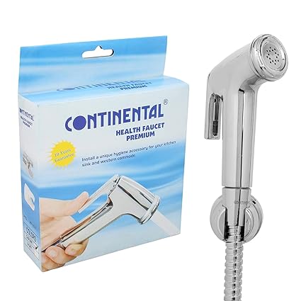 Continental Health Faucet Complete Set With 1 Mtr. S.S. Tube - Chrome