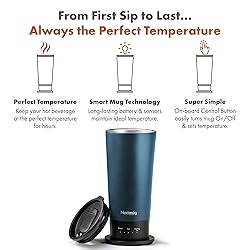 Nextmug Go - Temperature-Controlled, Self-Heating