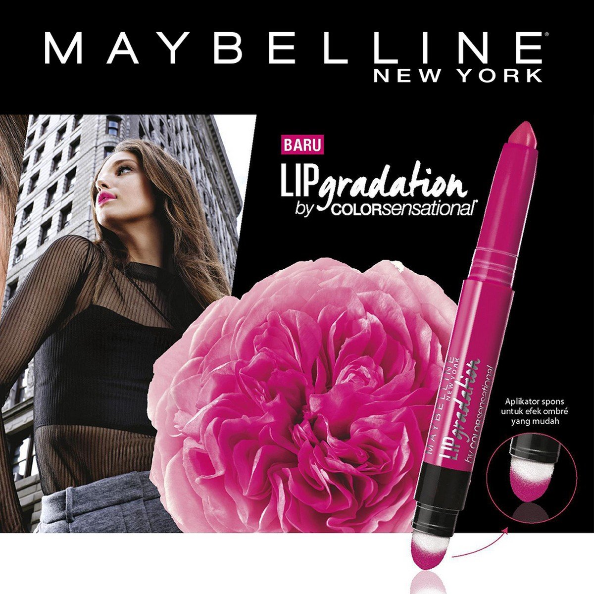 Maybelline New York Lip Gradation Red 801 125g