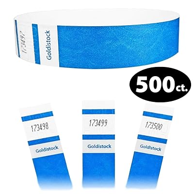 Neon Blue Tyvek Wristbands 500 Count Paper-Like Nigeria Ubuy