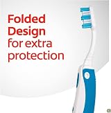 Colgate Portable Toothbrush 4 Pack - Soft Bristles Travel Toothbrush view 2